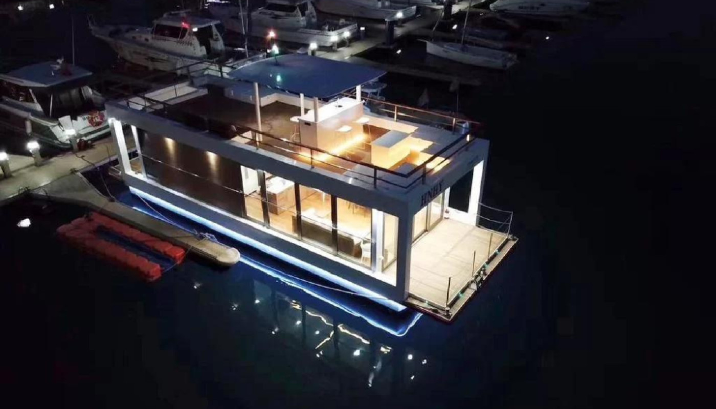 Le bateau appartement, le nouveau concept innovant de l’année 2024 !
