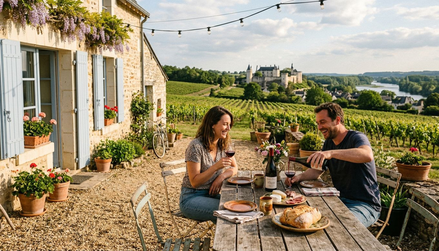 Gîte à Chinon : l’art de l’hospitalité entre Loire et vignobles
